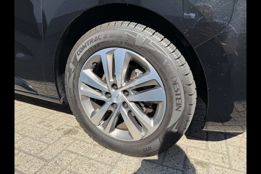 Peugeot Expert 2.0 BlueHDI 177pk automaat S&S L3H1 DC 5 persoons / vaste prijs rijklaar € 27.950 ex btw / lease vanaf € 456 / dubbele schuifdeur / euro 6 / bpm vrij / airco / cruise / navi / trekhaak !