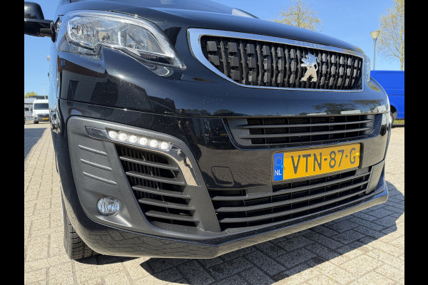 Peugeot Expert 2.0 BlueHDI 177pk automaat S&S L3H1 DC 5 persoons / vaste prijs rijklaar € 27.950 ex btw / lease vanaf € 456 / dubbele schuifdeur / euro 6 / bpm vrij / airco / cruise / navi / trekhaak !