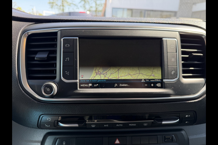 Peugeot Expert 2.0 BlueHDI 177pk automaat S&S L3H1 DC 5 persoons / vaste prijs rijklaar € 27.950 ex btw / lease vanaf € 456 / dubbele schuifdeur / euro 6 / bpm vrij / airco / cruise / navi / trekhaak !