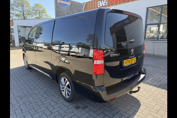 Peugeot Expert 2.0 BlueHDI 177pk automaat S&S L3H1 DC 5 persoons / vaste prijs rijklaar € 27.950 ex btw / lease vanaf € 456 / dubbele schuifdeur / euro 6 / bpm vrij / airco / cruise / navi / trekhaak !