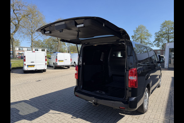 Peugeot Expert 2.0 BlueHDI 177pk automaat S&S L3H1 DC 5 persoons / vaste prijs rijklaar € 27.950 ex btw / lease vanaf € 456 / dubbele schuifdeur / euro 6 / bpm vrij / airco / cruise / navi / trekhaak !