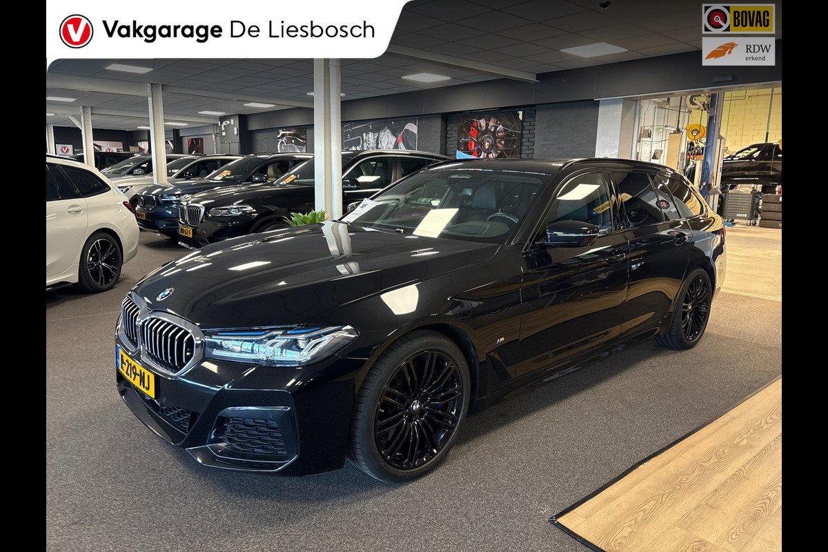 BMW 5 Serie Touring 540i xDrive M-sport High Executive / Panoramadak / Leder / Laser-led / head-up / trekhaak