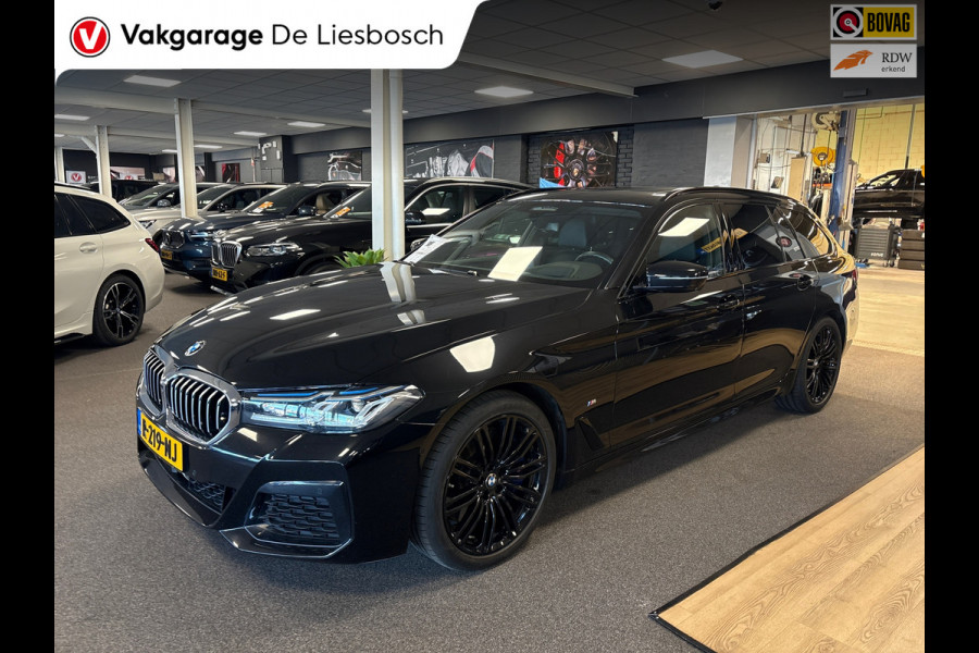 BMW 5 Serie Touring 540i xDrive M-sport High Executive / Panoramadak / Leder / Laser-led / head-up / trekhaak