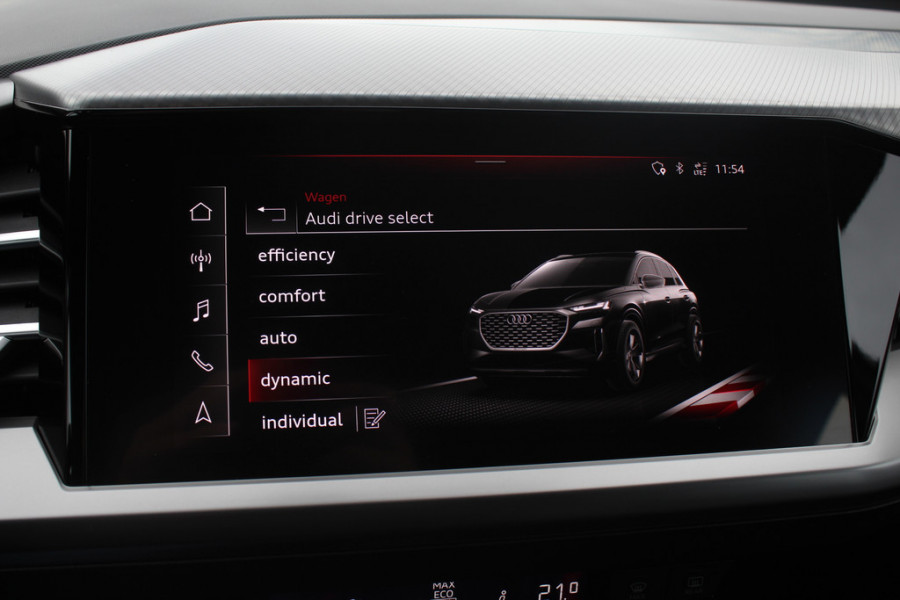 Audi Q4 Sportback e-tron 40 Advanced edition 77 kWh / Trekhaak / Camera / Head-up / CarPlay / 18'' / Keyless / Dodehoek / Stoelverwarming / DAB / ACC