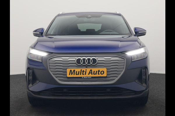 Audi Q4 e-tron 40 Advanced edition 77 kWh 204pk Dealer O.H. | S-Line Interieur | Trekhaak Af Fabriek | Adaptive Cruise | Camera | Blis | Sportstoelen Verwarmd | Apple Carplay | Navigatie | DAB |