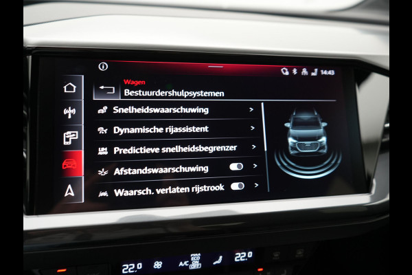 Audi Q4 e-tron 40 Advanced edition 77 kWh 204pk Dealer O.H. | S-Line Interieur | Trekhaak Af Fabriek | Adaptive Cruise | Camera | Blis | Sportstoelen Verwarmd | Apple Carplay | Navigatie | DAB |