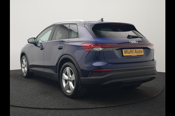 Audi Q4 e-tron 40 Advanced edition 77 kWh 204pk Dealer O.H. | S-Line Interieur | Trekhaak Af Fabriek | Adaptive Cruise | Camera | Blis | Sportstoelen Verwarmd | Apple Carplay | Navigatie | DAB |