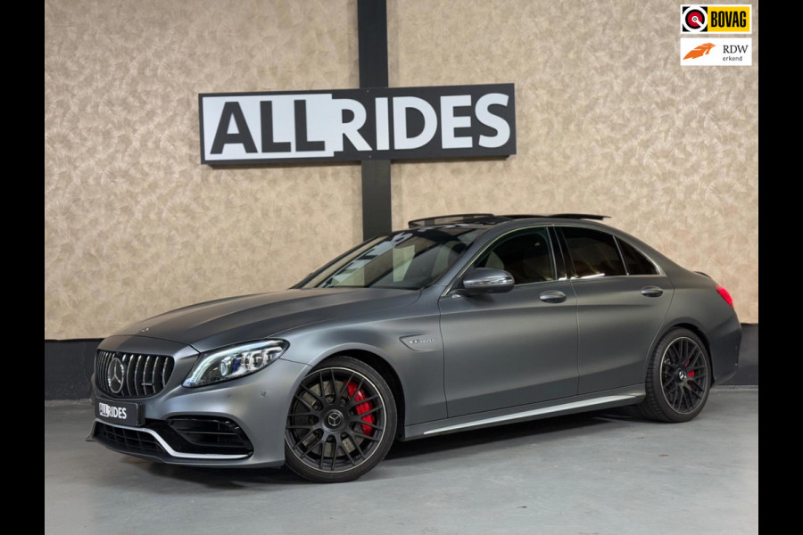 Mercedes-Benz C-Klasse AMG 63 S | carbon | 360 camera | stoel-verwarming/verkoeling | pano | keyless | ACC
