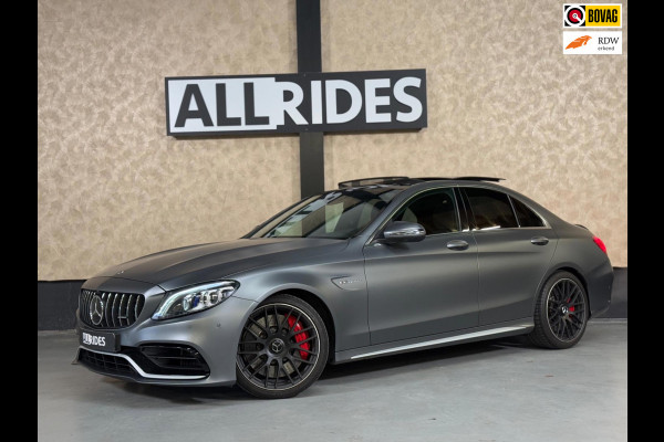 Mercedes-Benz C-Klasse AMG 63 S | carbon | 360 camera | stoel-verwarming/verkoeling | pano | keyless | ACC