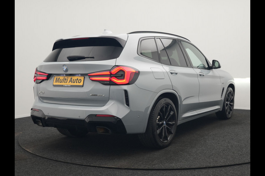 BMW X3 xDrive30e M Sport PHEV 293pk Dealer O.H. | Head Up | Laser LED | 360 Camera | Lederen Sportstoelen Verwarmd | Keyless | Blis | Apple Carplay | Hifi Audio | Sfeerverlichting | Navigatie | DAB | Cruise Control | 20"L.M | Plug In Hybrid |