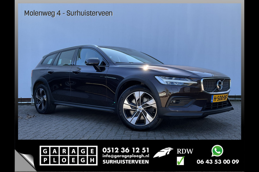 Volvo V60 Cross Country 2.0 D4 AWD Intro Edition Elek.Trekhaak Leder 360-Cam Stoel/Stuurverw Orig.NL Voll.Onderhouden!