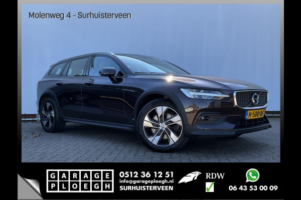 Volvo V60 Cross Country 2.0 D4 AWD Intro Edition Elek.Trekhaak Leder 360-Cam Stoel/Stuurverw Orig.NL Voll.Onderhouden!