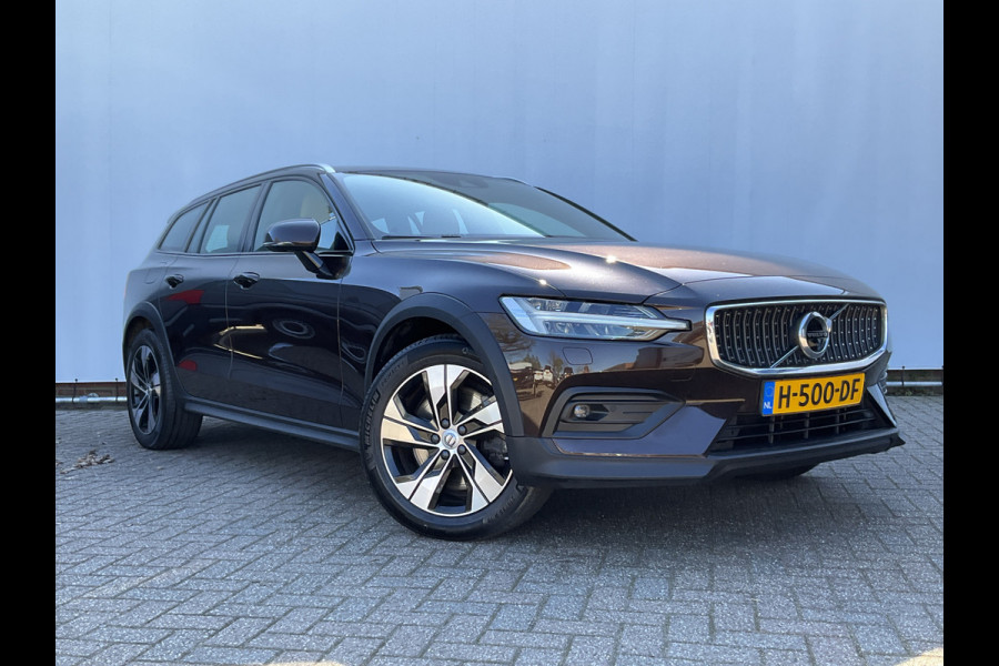Volvo V60 Cross Country 2.0 D4 AWD Intro Edition Elek.Trekhaak Leder 360-Cam Stoel/Stuurverw Orig.NL Voll.Onderhouden!