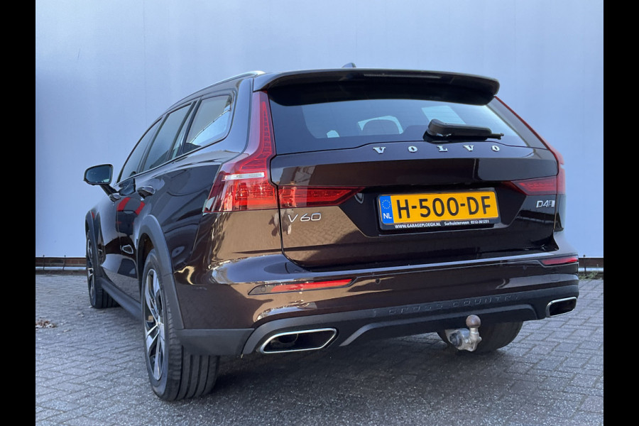 Volvo V60 Cross Country 2.0 D4 AWD Intro Edition Elek.Trekhaak Leder 360-Cam Stoel/Stuurverw Orig.NL Voll.Onderhouden!