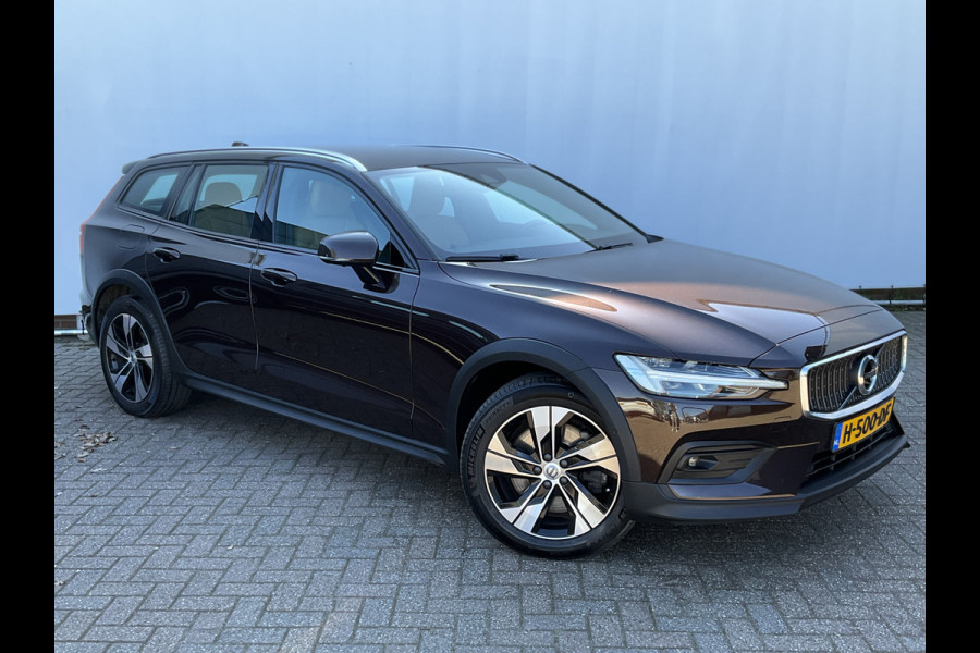 Volvo V60 Cross Country 2.0 D4 AWD Intro Edition Elek.Trekhaak Leder 360-Cam Stoel/Stuurverw Orig.NL Voll.Onderhouden!