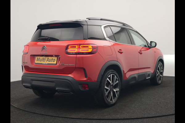 Citroën C5 Aircross 1.6 Shine PHEV 225pk Dealer O.H. | Panodak | Adaptive Cruise | 360 Camera | Lederen Comfortzetels Massage & Memory | Keyless | Blis | Stoelverwarming | 19"L.M | Navigatie | DAB | Plug In Hybrid |