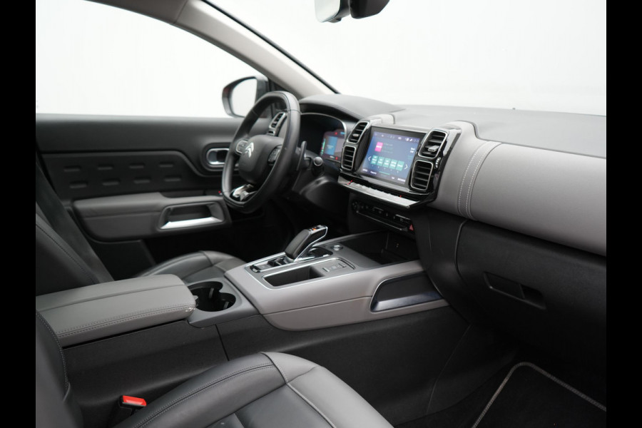 Citroën C5 Aircross 1.6 Shine PHEV 225pk Dealer O.H. | Panodak | Adaptive Cruise | 360 Camera | Lederen Comfortzetels Massage & Memory | Keyless | Blis | Stoelverwarming | 19"L.M | Navigatie | DAB | Plug In Hybrid |