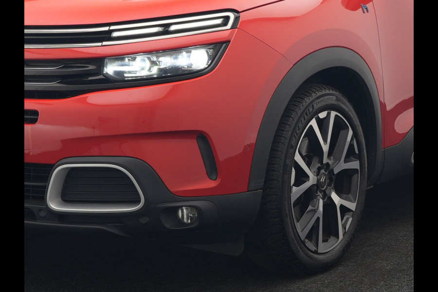 Citroën C5 Aircross 1.6 Shine PHEV 225pk Dealer O.H. | Panodak | Adaptive Cruise | 360 Camera | Lederen Comfortzetels Massage & Memory | Keyless | Blis | Stoelverwarming | 19"L.M | Navigatie | DAB | Plug In Hybrid |