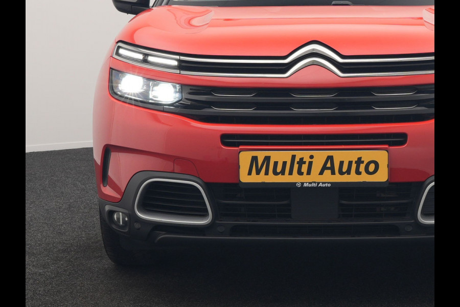 Citroën C5 Aircross 1.6 Shine PHEV 225pk Dealer O.H. | Panodak | Adaptive Cruise | 360 Camera | Lederen Comfortzetels Massage & Memory | Keyless | Blis | Stoelverwarming | 19"L.M | Navigatie | DAB | Plug In Hybrid |