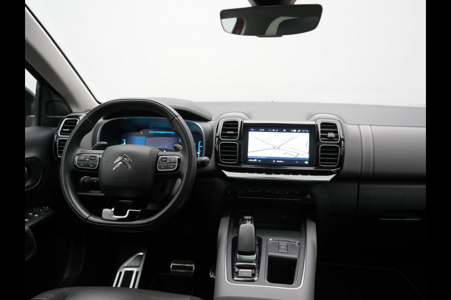 Citroën C5 Aircross 1.6 Shine PHEV 225pk Dealer O.H. | Panodak | Adaptive Cruise | 360 Camera | Lederen Comfortzetels Massage & Memory | Keyless | Blis | Stoelverwarming | 19"L.M | Navigatie | DAB | Plug In Hybrid |