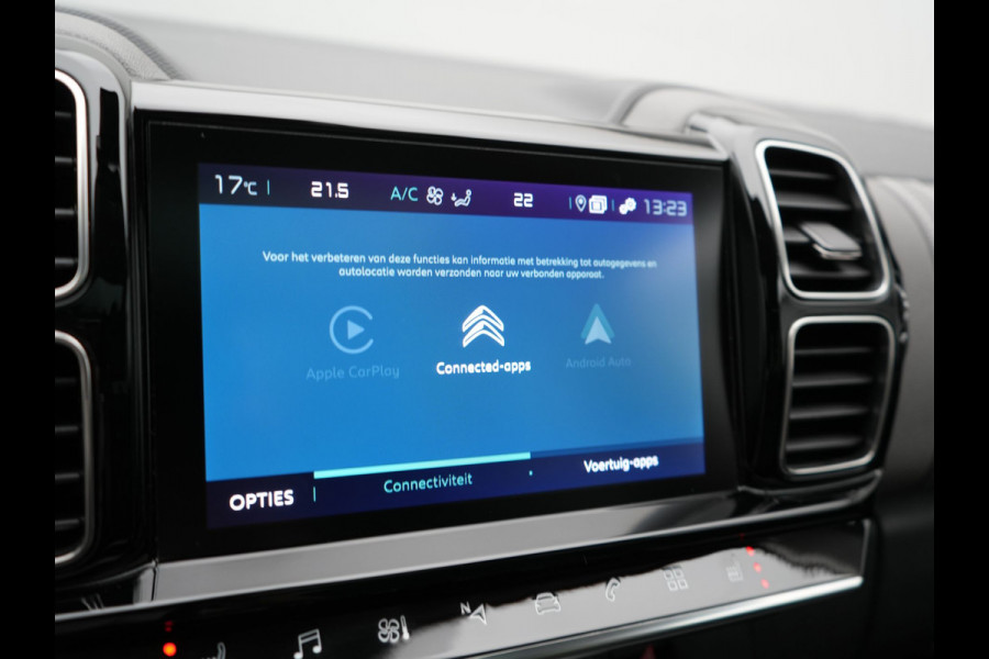 Citroën C5 Aircross 1.6 Shine PHEV 225pk Dealer O.H. | Panodak | Adaptive Cruise | 360 Camera | Lederen Comfortzetels Massage & Memory | Keyless | Blis | Stoelverwarming | 19"L.M | Navigatie | DAB | Plug In Hybrid |