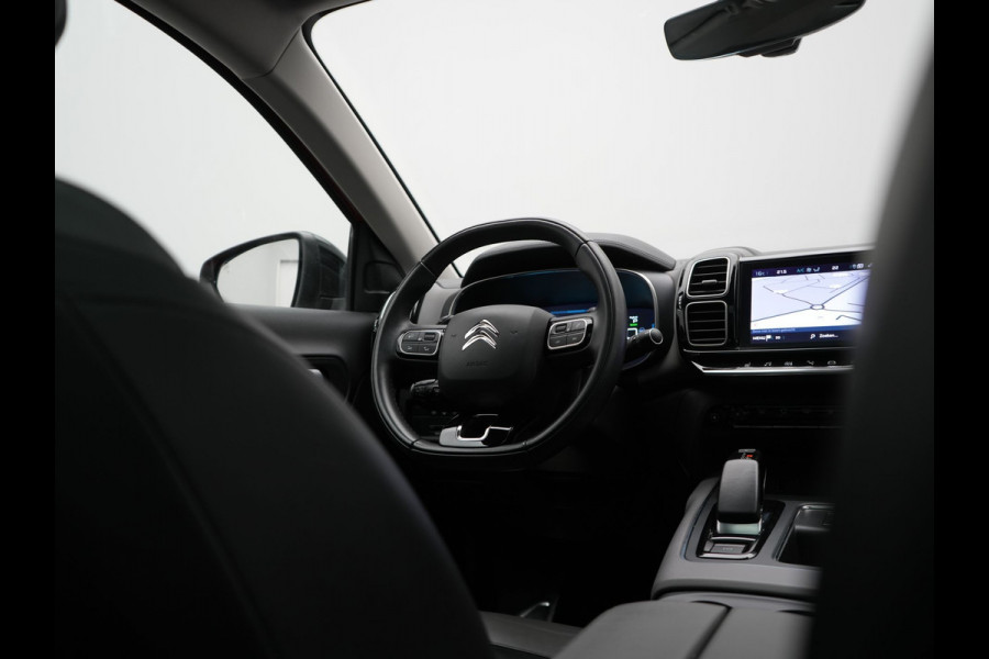 Citroën C5 Aircross 1.6 Shine PHEV 225pk Dealer O.H. | Panodak | Adaptive Cruise | 360 Camera | Lederen Comfortzetels Massage & Memory | Keyless | Blis | Stoelverwarming | 19"L.M | Navigatie | DAB | Plug In Hybrid |