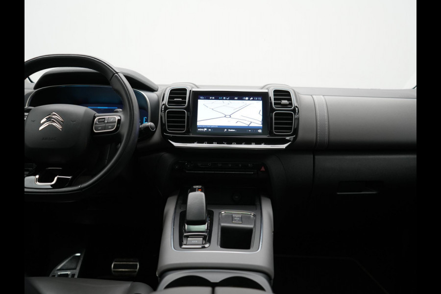 Citroën C5 Aircross 1.6 Shine PHEV 225pk Dealer O.H. | Panodak | Adaptive Cruise | 360 Camera | Lederen Comfortzetels Massage & Memory | Keyless | Blis | Stoelverwarming | 19"L.M | Navigatie | DAB | Plug In Hybrid |