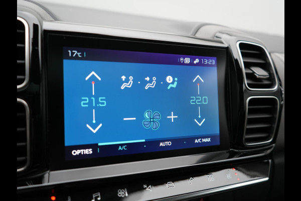Citroën C5 Aircross 1.6 Shine PHEV 225pk Dealer O.H. | Panodak | Adaptive Cruise | 360 Camera | Lederen Comfortzetels Massage & Memory | Keyless | Blis | Stoelverwarming | 19"L.M | Navigatie | DAB | Plug In Hybrid |