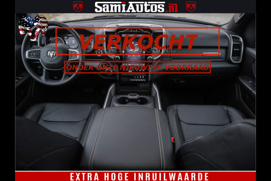 Dodge Ram SPORT | 5.7 V8 4x4 HEMI | PANORAMA DAK | GROOTSCHEM 12 INCH | LPG | Patriot Blue CREW CAB | DUBBELE CABINE | 5 PERSOONS | DC | VOORRAAD NR 2560 - 3327