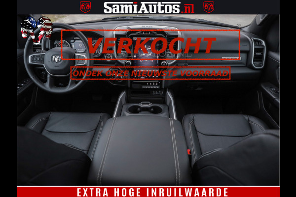 Dodge Ram SPORT | 5.7 V8 4x4 HEMI | PANORAMA DAK | GROOTSCHEM 12 INCH | LPG | Patriot Blue CREW CAB | DUBBELE CABINE | 5 PERSOONS | DC | VOORRAAD NR 2560 - 3327