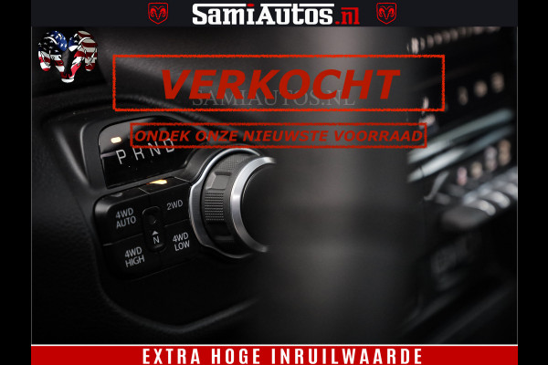 Dodge Ram SPORT | 5.7 V8 4x4 HEMI | PANORAMA DAK | GROOTSCHEM 12 INCH | LPG | Patriot Blue CREW CAB | DUBBELE CABINE | 5 PERSOONS | DC | VOORRAAD NR 2560 - 3327