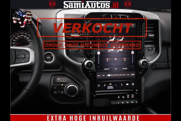 Dodge Ram SPORT | 5.7 V8 4x4 HEMI | PANORAMA DAK | GROOTSCHEM 12 INCH | LPG | Patriot Blue CREW CAB | DUBBELE CABINE | 5 PERSOONS | DC | VOORRAAD NR 2560 - 3327