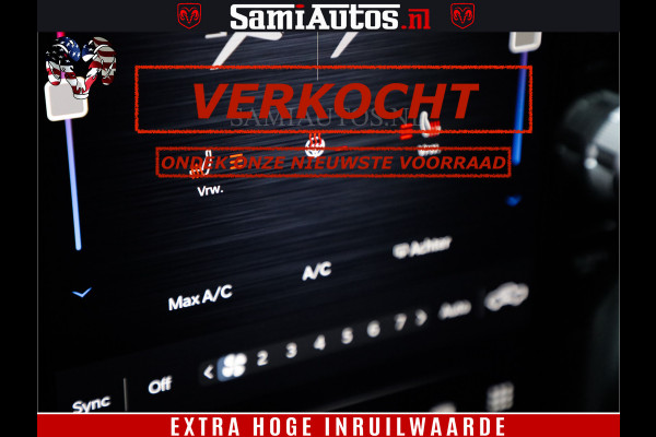 Dodge Ram SPORT | 5.7 V8 4x4 HEMI | PANORAMA DAK | GROOTSCHEM 12 INCH | LPG | Patriot Blue CREW CAB | DUBBELE CABINE | 5 PERSOONS | DC | VOORRAAD NR 2560 - 3327