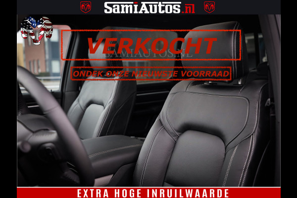 Dodge Ram SPORT | 5.7 V8 4x4 HEMI | PANORAMA DAK | GROOTSCHEM 12 INCH | LPG | Patriot Blue CREW CAB | DUBBELE CABINE | 5 PERSOONS | DC | VOORRAAD NR 2560 - 3327