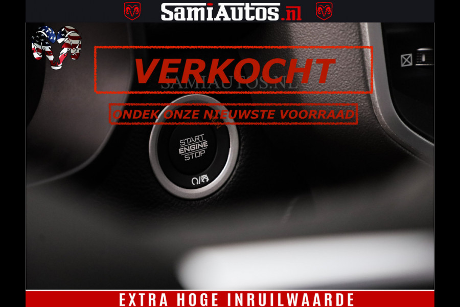Dodge Ram SPORT | 5.7 V8 4x4 HEMI | PANORAMA DAK | GROOTSCHEM 12 INCH | LPG | Patriot Blue CREW CAB | DUBBELE CABINE | 5 PERSOONS | DC | VOORRAAD NR 2560 - 3327
