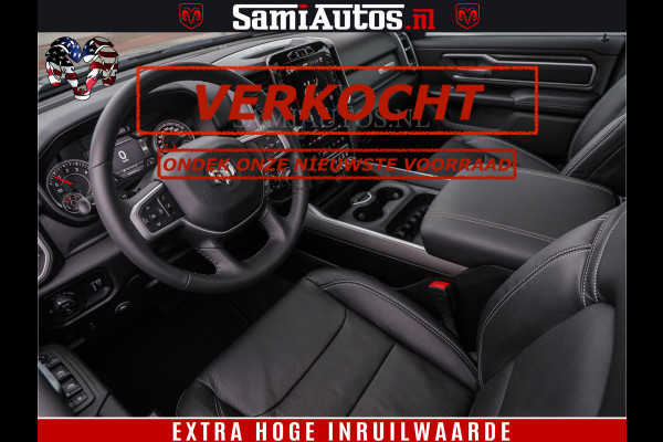 Dodge Ram SPORT | 5.7 V8 4x4 HEMI | PANORAMA DAK | GROOTSCHEM 12 INCH | LPG | Patriot Blue CREW CAB | DUBBELE CABINE | 5 PERSOONS | DC | VOORRAAD NR 2560 - 3327