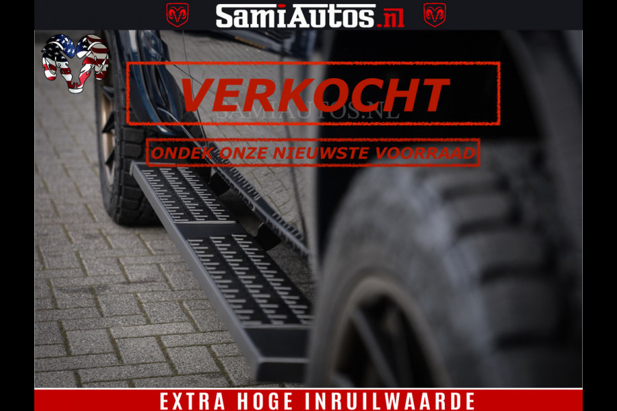 Dodge Ram SPORT | 5.7 V8 4x4 HEMI | PANORAMA DAK | GROOTSCHEM 12 INCH | LPG | Patriot Blue CREW CAB | DUBBELE CABINE | 5 PERSOONS | DC | VOORRAAD NR 2560 - 3327