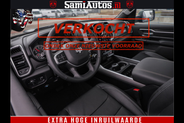 Dodge Ram SPORT | 5.7 V8 4x4 HEMI | PANORAMA DAK | GROOTSCHEM 12 INCH | LPG | Patriot Blue CREW CAB | DUBBELE CABINE | 5 PERSOONS | DC | VOORRAAD NR 2560 - 3327