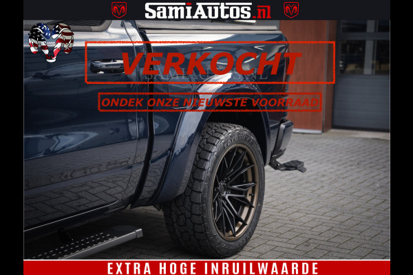 Dodge Ram SPORT | 5.7 V8 4x4 HEMI | PANORAMA DAK | GROOTSCHEM 12 INCH | LPG | Patriot Blue CREW CAB | DUBBELE CABINE | 5 PERSOONS | DC | VOORRAAD NR 2560 - 3327
