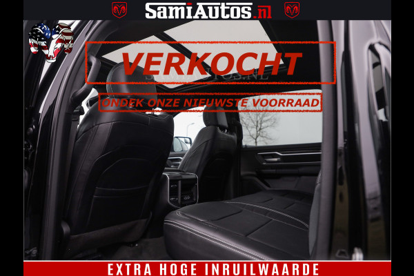 Dodge Ram SPORT | 5.7 V8 4x4 HEMI | PANORAMA DAK | GROOTSCHEM 12 INCH | LPG | Patriot Blue CREW CAB | DUBBELE CABINE | 5 PERSOONS | DC | VOORRAAD NR 2560 - 3327