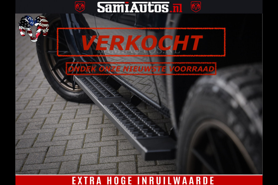 Dodge Ram SPORT | 5.7 V8 4x4 HEMI | PANORAMA DAK | GROOTSCHEM 12 INCH | LPG | Patriot Blue CREW CAB | DUBBELE CABINE | 5 PERSOONS | DC | VOORRAAD NR 2560 - 3327