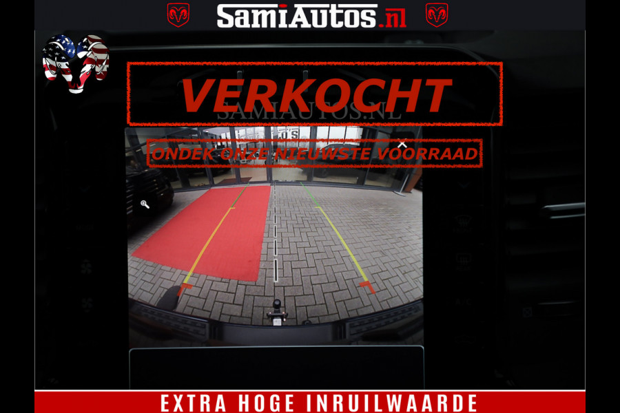 Dodge Ram SPORT | 5.7 V8 4x4 HEMI | PANORAMA DAK | GROOTSCHEM 12 INCH | LPG | Patriot Blue CREW CAB | DUBBELE CABINE | 5 PERSOONS | DC | VOORRAAD NR 2560 - 3327