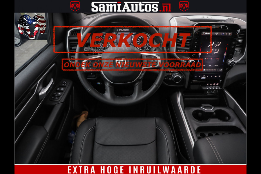 Dodge Ram SPORT | 5.7 V8 4x4 HEMI | PANORAMA DAK | GROOTSCHEM 12 INCH | LPG | Patriot Blue CREW CAB | DUBBELE CABINE | 5 PERSOONS | DC | VOORRAAD NR 2560 - 3327