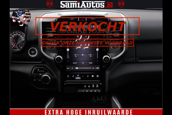 Dodge Ram SPORT | 5.7 V8 4x4 HEMI | PANORAMA DAK | GROOTSCHEM 12 INCH | LPG | Patriot Blue CREW CAB | DUBBELE CABINE | 5 PERSOONS | DC | VOORRAAD NR 2560 - 3327
