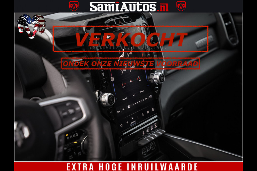 Dodge Ram SPORT | 5.7 V8 4x4 HEMI | PANORAMA DAK | GROOTSCHEM 12 INCH | LPG | Patriot Blue CREW CAB | DUBBELE CABINE | 5 PERSOONS | DC | VOORRAAD NR 2560 - 3327
