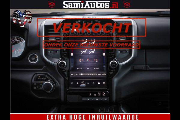 Dodge Ram SPORT | 5.7 V8 4x4 HEMI | PANORAMA DAK | GROOTSCHEM 12 INCH | LPG | Patriot Blue CREW CAB | DUBBELE CABINE | 5 PERSOONS | DC | VOORRAAD NR 2560 - 3327