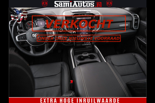 Dodge Ram SPORT | 5.7 V8 4x4 HEMI | PANORAMA DAK | GROOTSCHEM 12 INCH | LPG | Patriot Blue CREW CAB | DUBBELE CABINE | 5 PERSOONS | DC | VOORRAAD NR 2560 - 3327