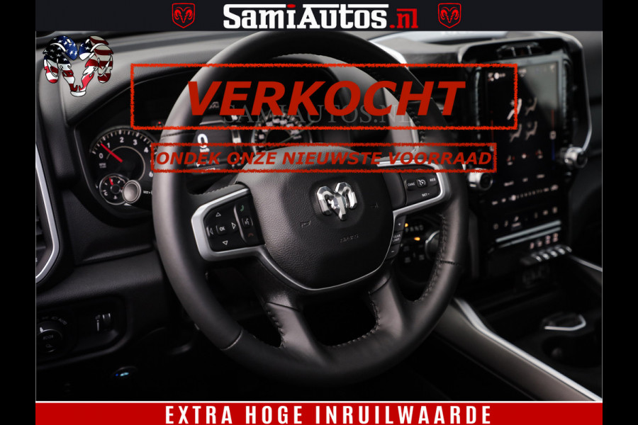 Dodge Ram SPORT | 5.7 V8 4x4 HEMI | PANORAMA DAK | GROOTSCHEM 12 INCH | LPG | Patriot Blue CREW CAB | DUBBELE CABINE | 5 PERSOONS | DC | VOORRAAD NR 2560 - 3327
