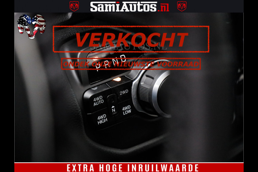 Dodge Ram SPORT | 5.7 V8 4x4 HEMI | PANORAMA DAK | GROOTSCHEM 12 INCH | LPG | Patriot Blue CREW CAB | DUBBELE CABINE | 5 PERSOONS | DC | VOORRAAD NR 2560 - 3327