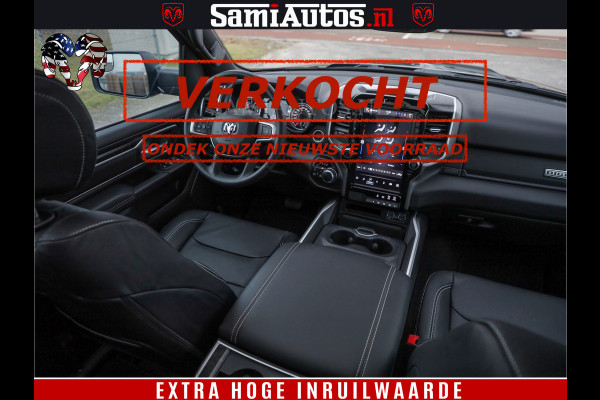 Dodge Ram SPORT | 5.7 V8 4x4 HEMI | PANORAMA DAK | GROOTSCHEM 12 INCH | LPG | Patriot Blue CREW CAB | DUBBELE CABINE | 5 PERSOONS | DC | VOORRAAD NR 2560 - 3327